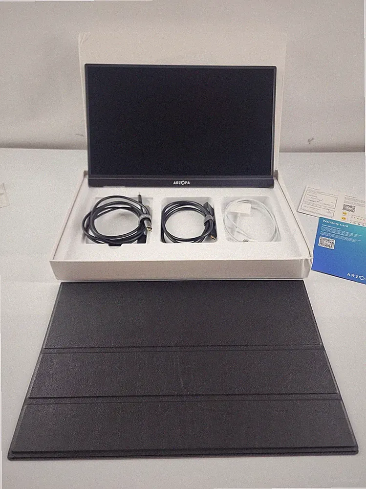 Arzopa S1 Table Black 15.6 In 1080P FHD IPS Ultra Wide Portable Monitor Tested