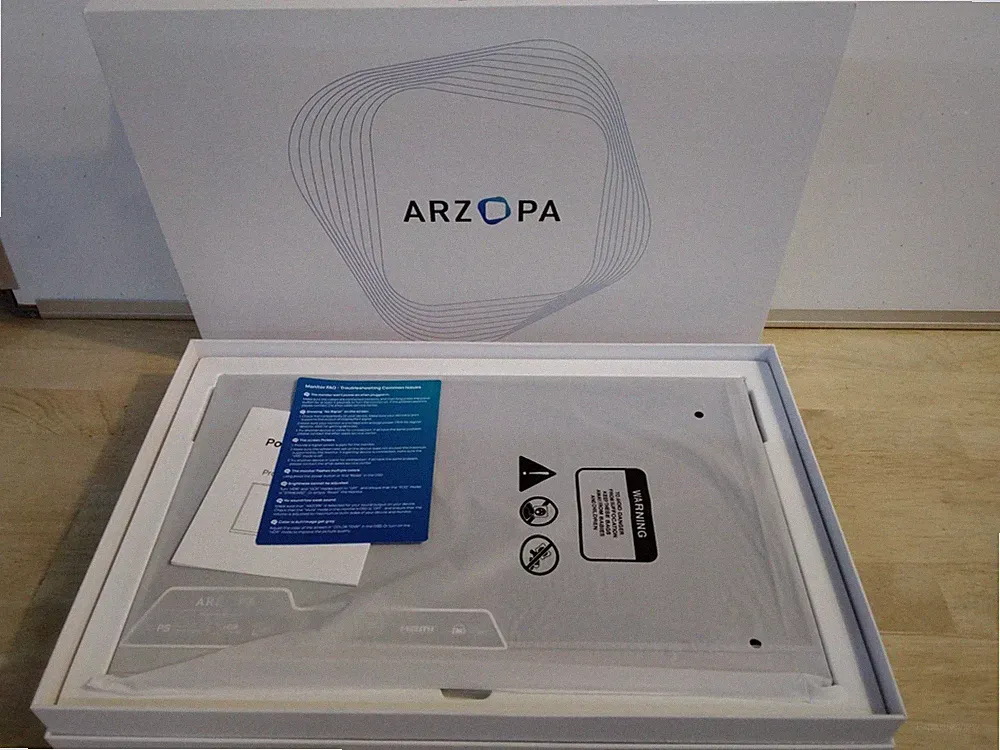 arzopa z3fc 16.1" 2.5k 180hz portable gaming monitor freesync