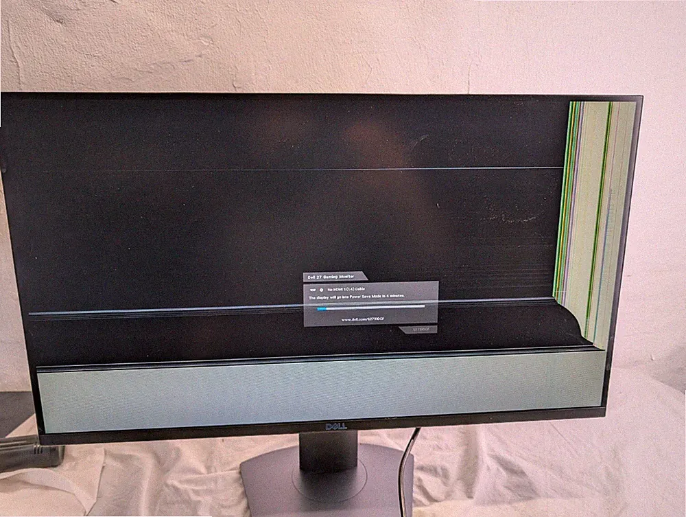 *AS-IS* Dell S2719DGF 27" LED QHD FreeSync Monitor - ** FOR PARTS **