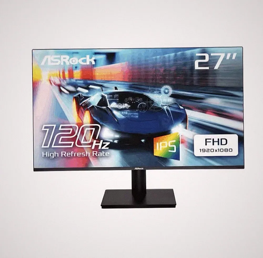 ASROCK CL27FFA 27" IPS 1920x1080 120Hz Gaming Monitor w/Stand