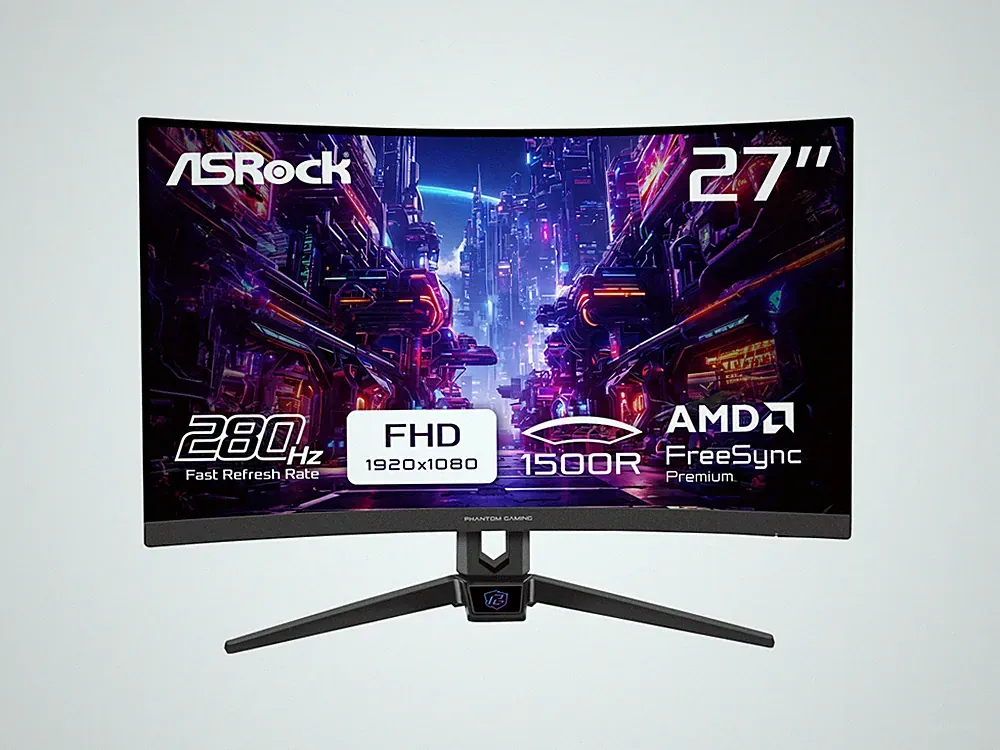 ASRock Phantom Gaming 27 inch Full HD 280Hz with FreeSync Premium (AMD Adaptive