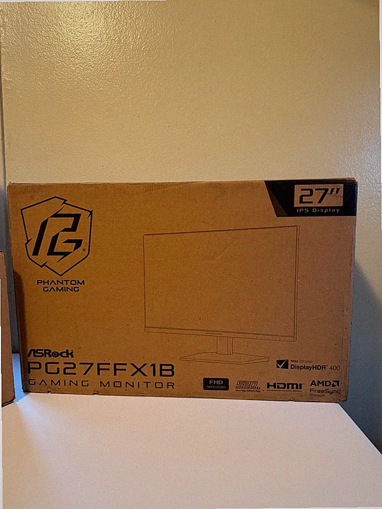 ASRock Phantom Gaming 27inch 520 Hz IPS FHD PG27FFX1B Gaming Monitor