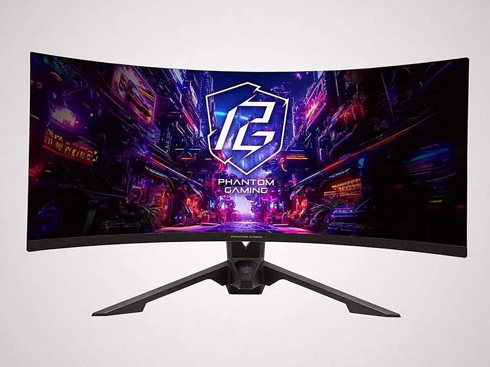 ASRock Phantom Gaming 34" 180 Hz VA WQHD Gaming Monitor FreeSync Premium (AMD