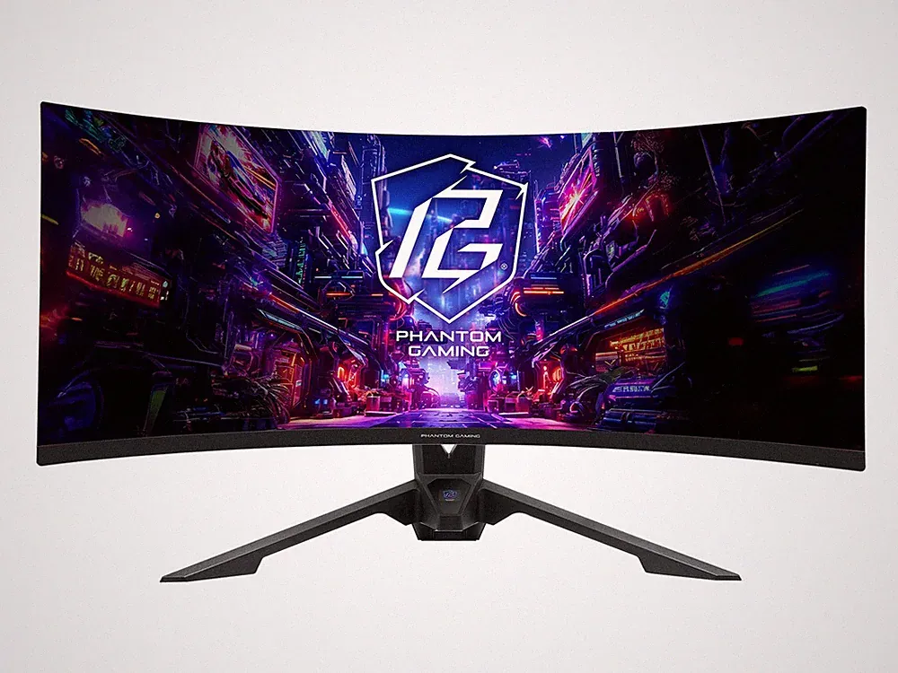 ASRock Phantom Gaming 34" 180Hz VA WQHD Gaming Monitor FreeSync Premium (AMD