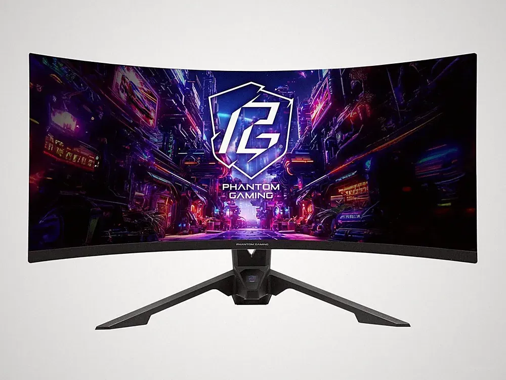 ASRock Phantom Gaming 34" 180Hz VA WQHD Gaming Monitor FreeSync Premium (AMD