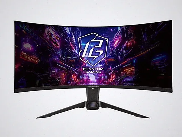 ASRock Phantom Gaming PG34QRT2B 34.0" 3440 x 1440 180 Hz Curved Monitor