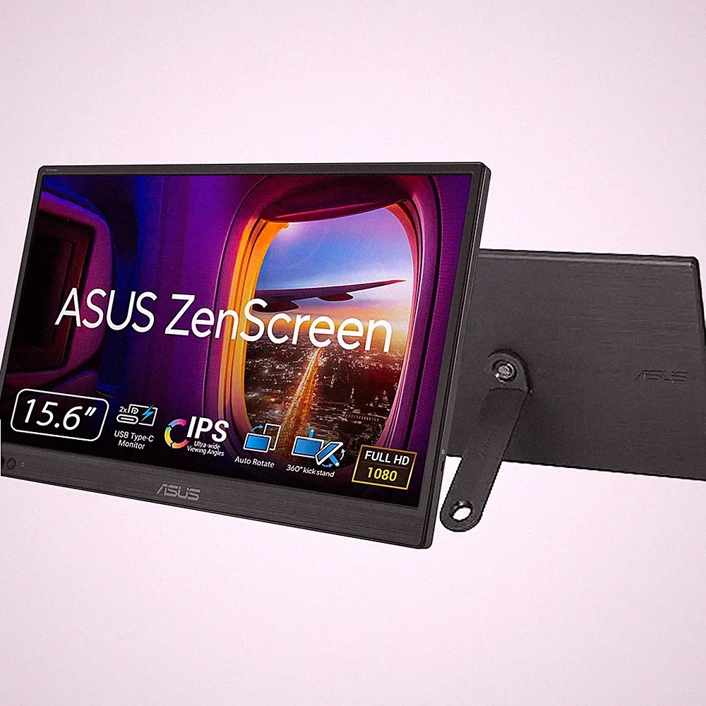 ASUS 16" ZenScreen Portable USB Monitor in Black - MB169CK