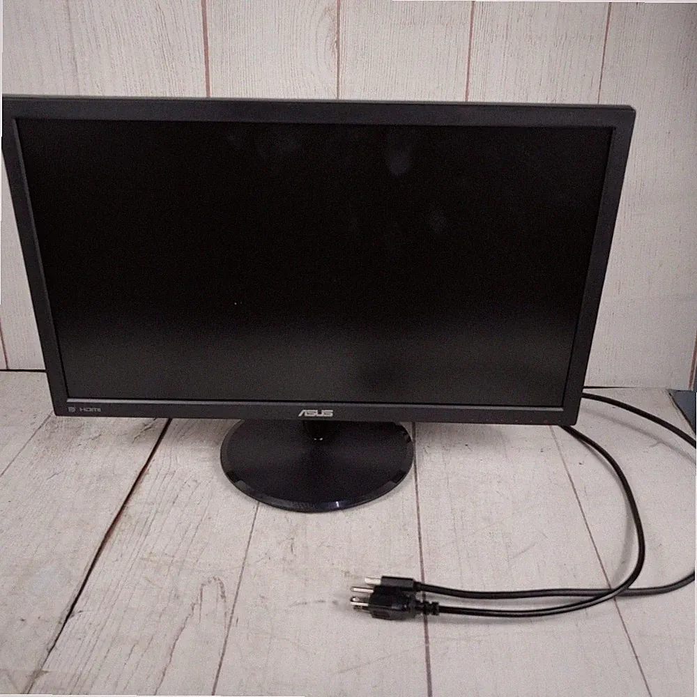 Asus 22" Gaming Monitor FHD 1080P VP228QG w/ Cables - 1ms, 75Hz TESTED WORKING