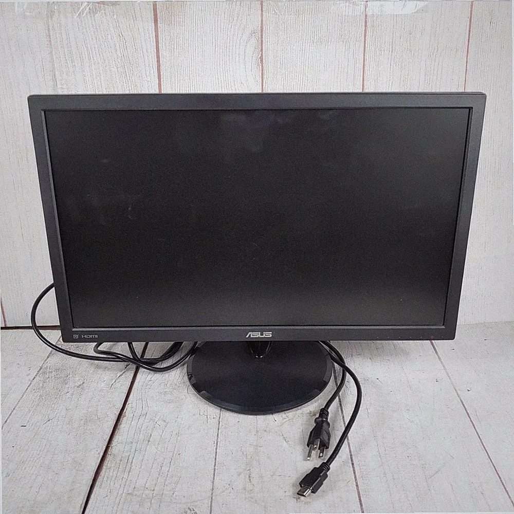 Asus 22" Gaming Monitor FHD 1080P VP228QG w/ Cables - 1ms, 75Hz TESTED WORKING