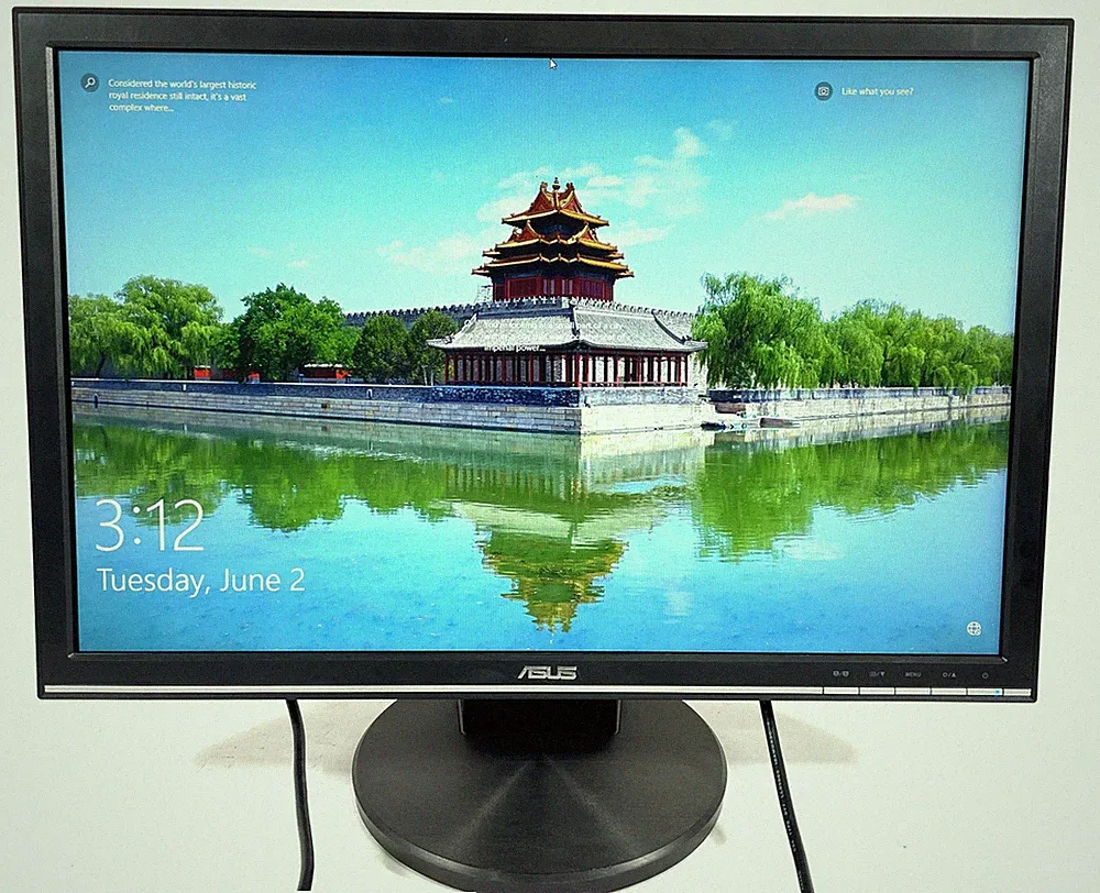 ASUS 22" WS LED Backlight LCD Monitor VW22A VW22AT-CSM w/ Stand