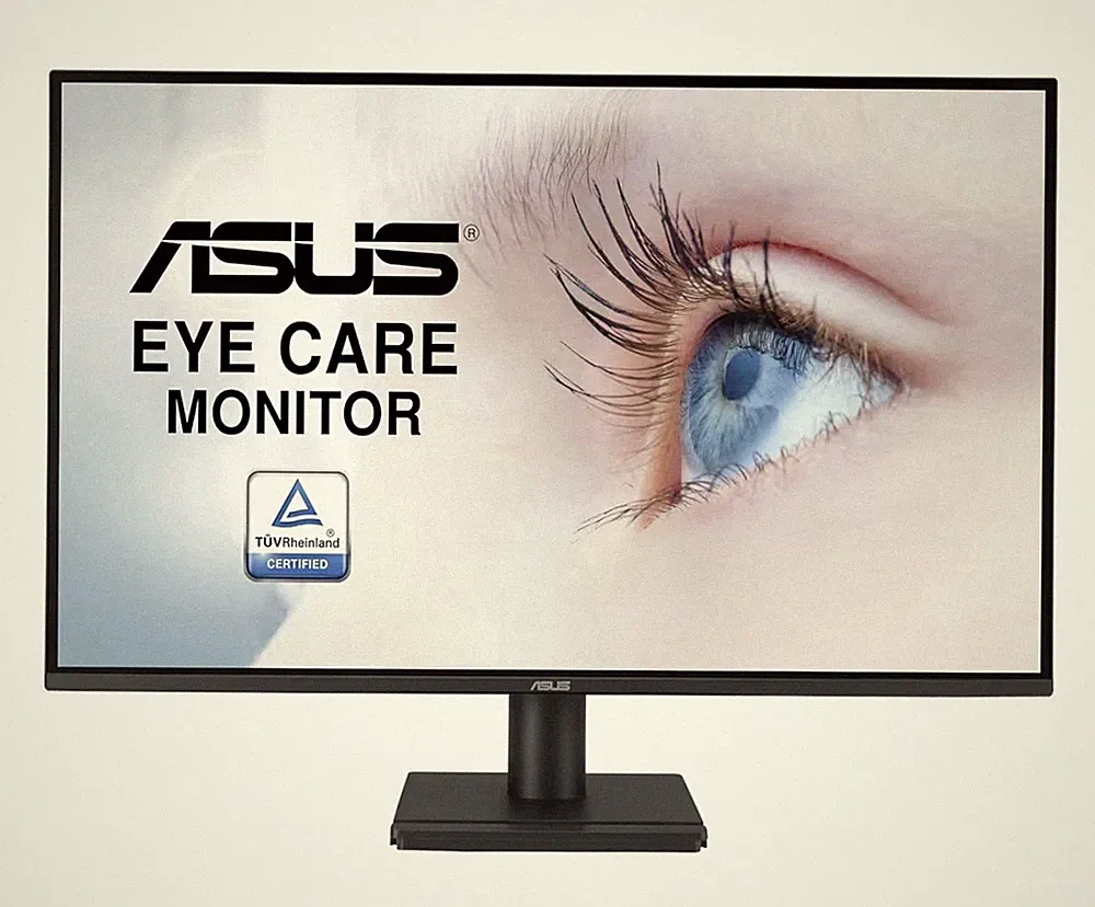 ASUS 27” 1440P Eye Care Monitor (VA27AQ) - IPS, QHD (2560 x 1440), 99% sRGB, Fra