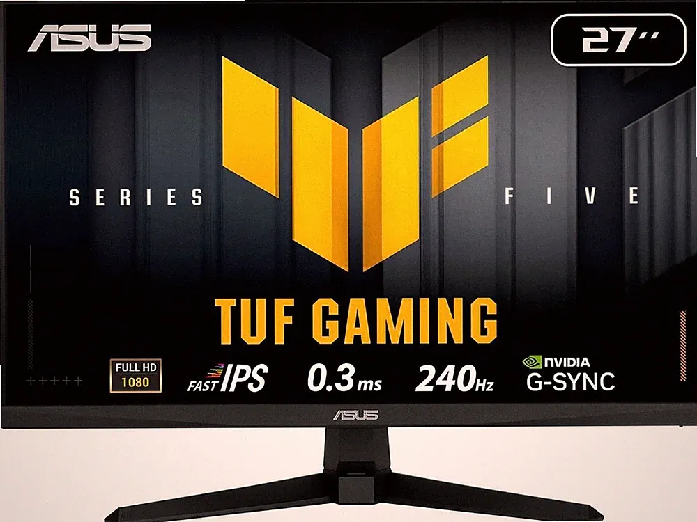 ASUS 27" 240Hz Fast IPS Gaming Monitor FreeSync Premium & G-Sync Compatible sRGB