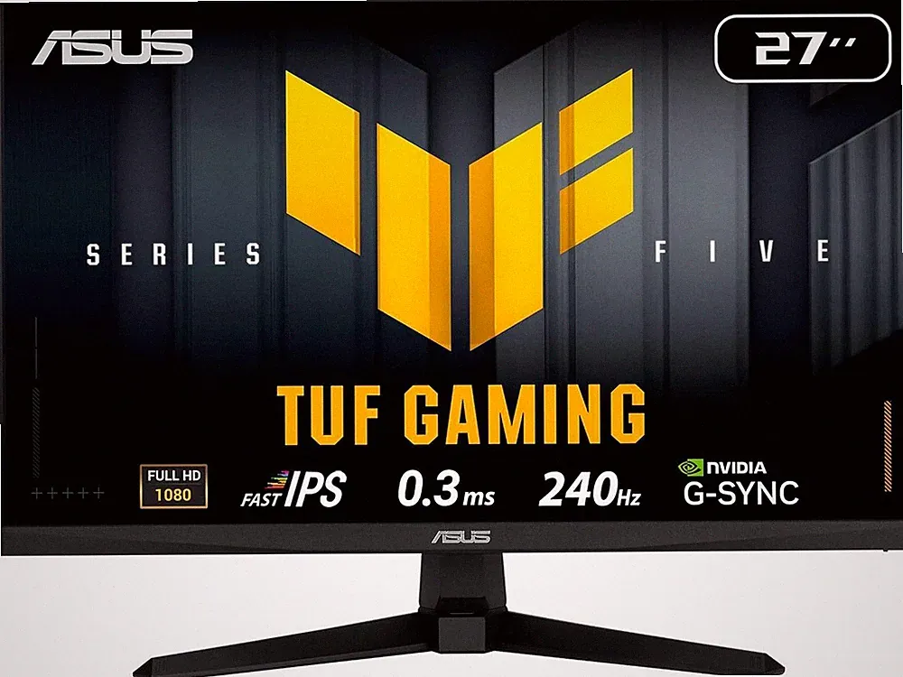 ASUS 27" 240Hz Fast IPS Gaming Monitor FreeSync Premium & G-Sync Compatible sRGB