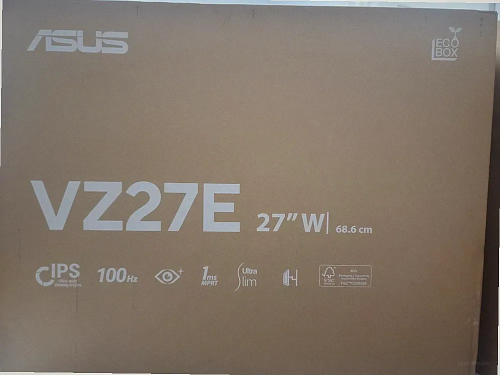 ASUS 27” (27-inch viewable) Eye Care Monitor (VZ27EHF)