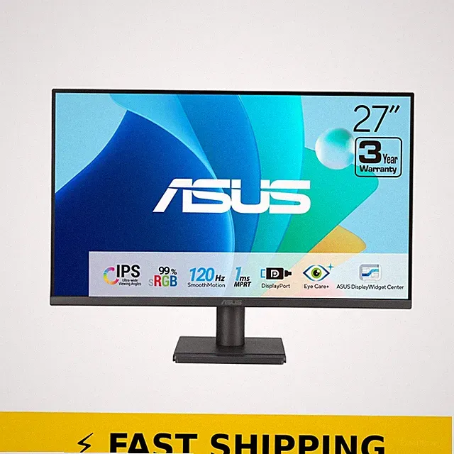ASUS 27" Full HD IPS Monitor - 120Hz, 1ms, Eye Care Technology