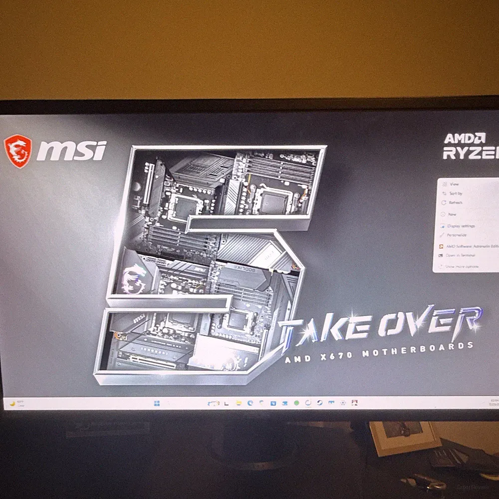 ASUS 27 in Black Computer Monitor Display Screen for Desktop PC Setup