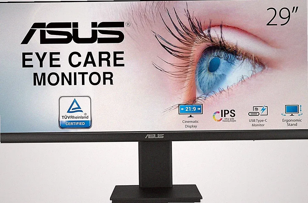 ASUS 29” 1080P Ultrawide HDR Monitor (VP299CL) 21:9 (2560 x 1080) IPS HDR USB-C