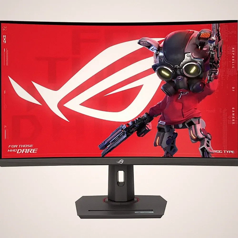 ASUS 32" ROG Strix Curved HDR Gaming Monitor in Black - XG32WCS
