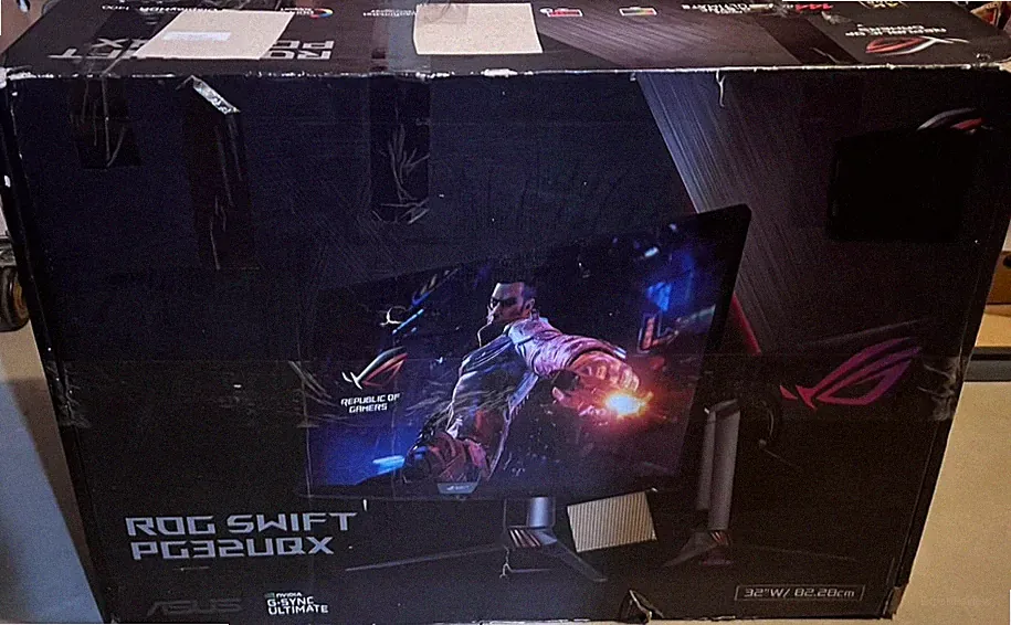 ASUS 90LM05R0-B013B0 32"4K MINI LED GAMING MONITOR PG32UQX