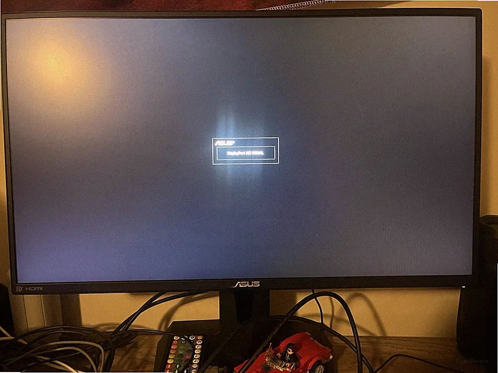ASUS Black Computer Monitor with HDMI & DisplayPort Video Inputs, Sleek Design