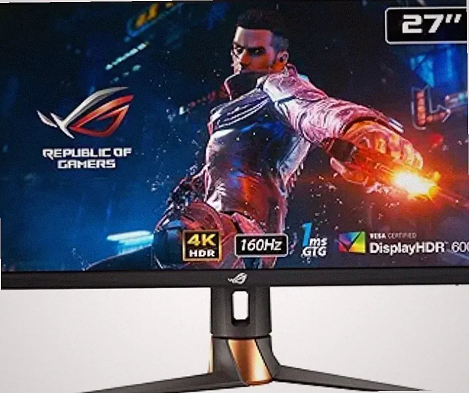 ASUS Gaming Monitor ROG Swift PG27UQR 160Hz, 1ms GtG, FreeSync, AdaptiveSync