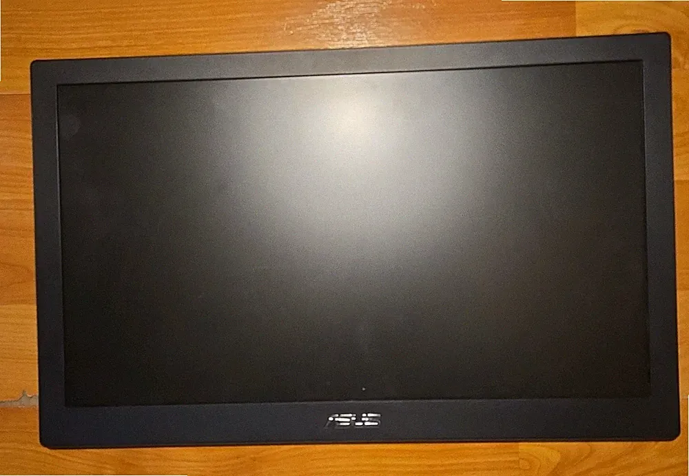 ASUS MB168B Portable Widescreen Monitor led