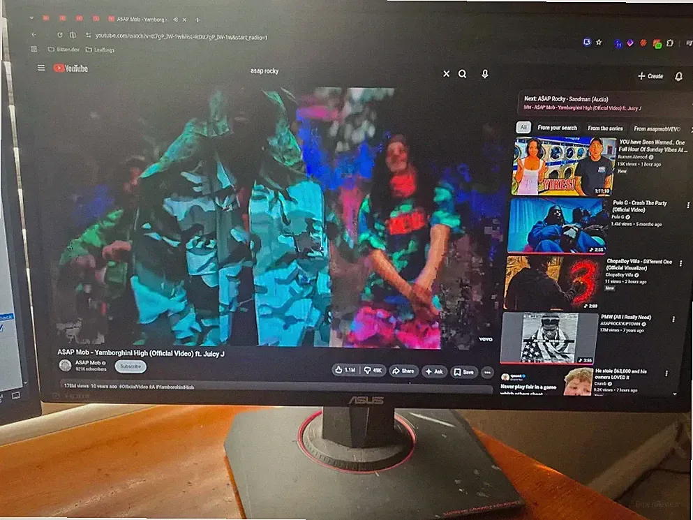 ASUS MG248QR 24" Full HD 144hz DVI HDMI DP FreeSync Gaming LED Monitor