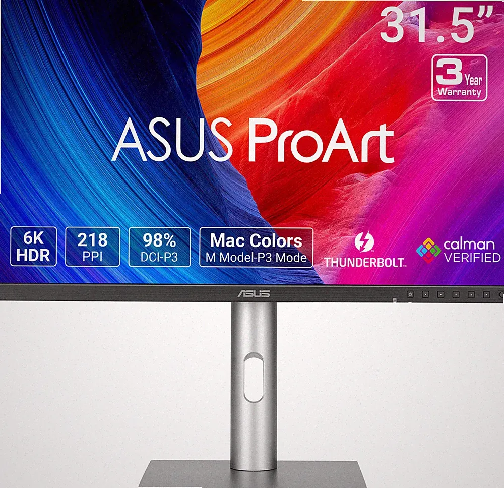 ASUS - ProArt 32" 6K IPS Professional Monitor with HDR 10 (DisplayPort, HDMI)...