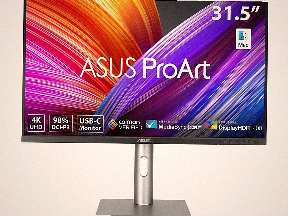 ASUS ProArt Display 31.5" 4K UHD IPS 60Hz, 5ms, HDR400, Speaker, USB-C Monitor