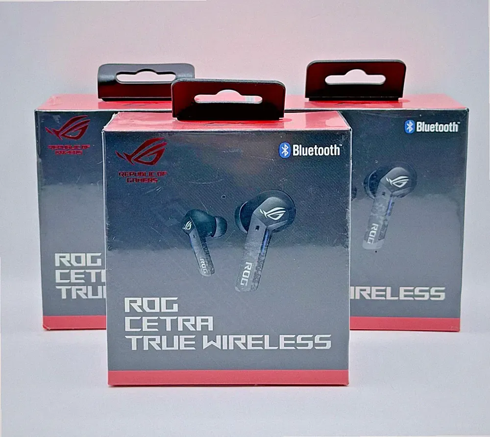 ASUS ROG CETRA True Wireless Active Noise Cancellation Gaming Earbuds - NEW SEAL