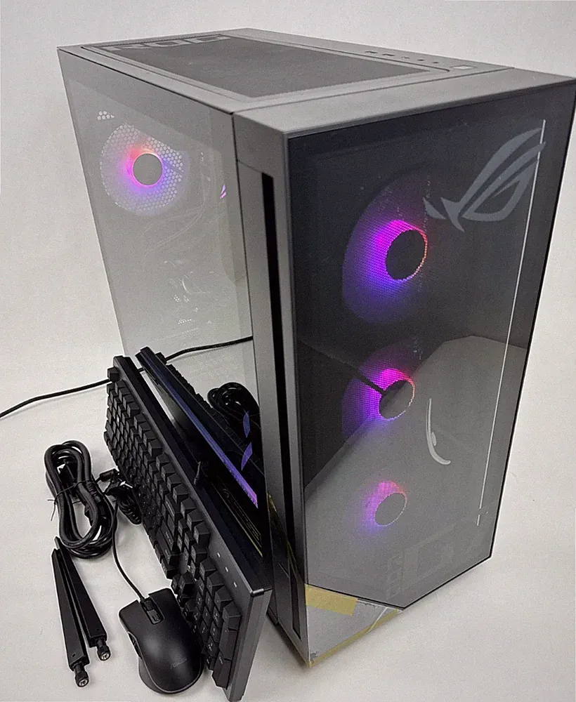 ASUS ROG GM700TZ 58L Gaming Desktop Ryzen 7 8700G 16GB 1TB SSD RTX 3070 W11H