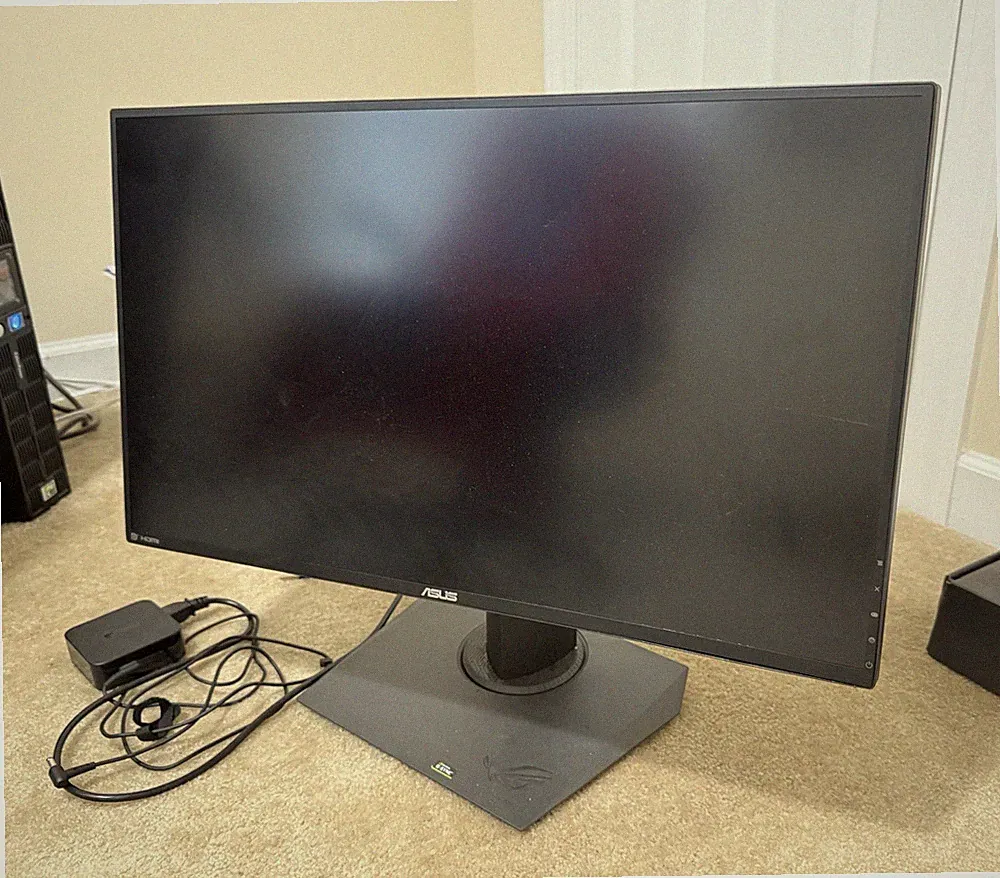 ASUS ROG PG279Q 27" IPS LED Gaming Monitor 2560x1440 165Hz G-SYNC with Adapter