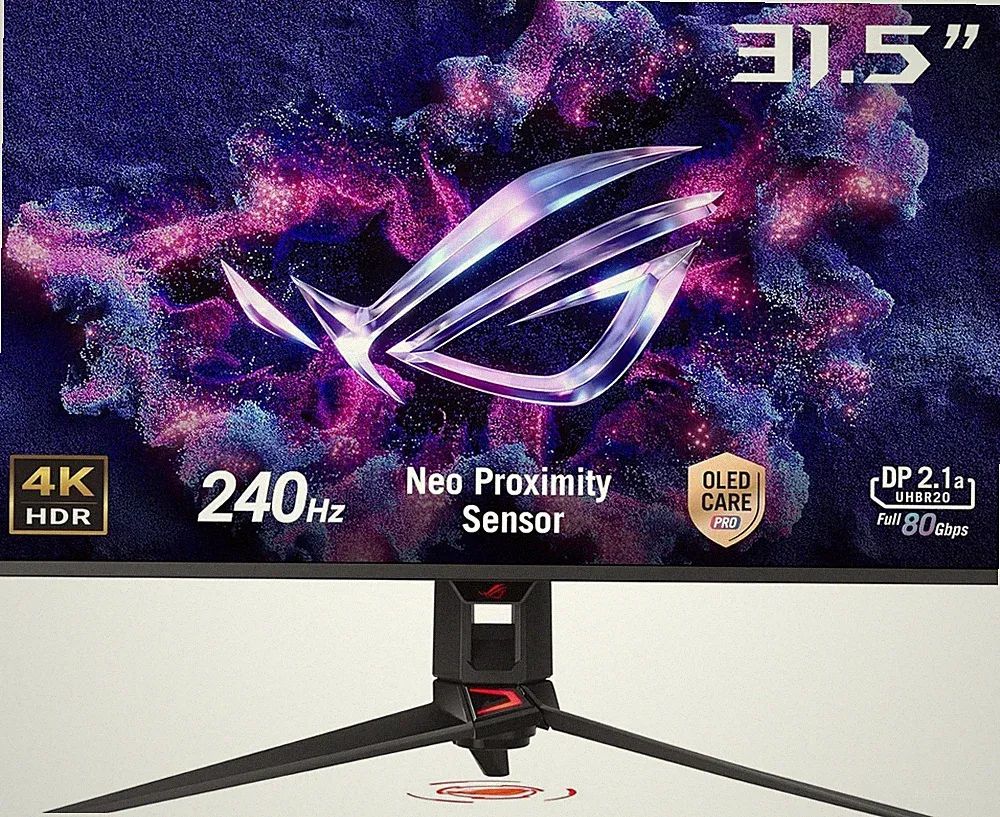 ASUS ROG PG32UCDMR 32 Inch 4K 240Hz OLED Gaming Monitor QD-OLED New!!!