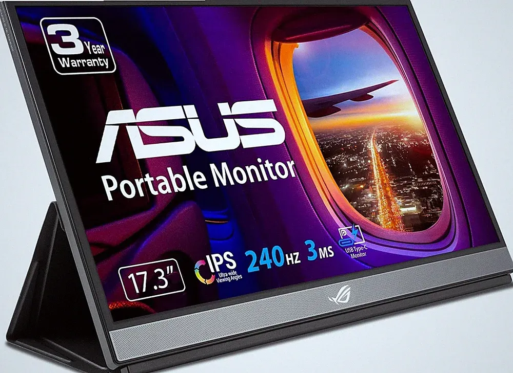 ASUS ROG Strix 17.3" 1080P Portable Gaming Monitor (XG17AHPE) #1662B Y1