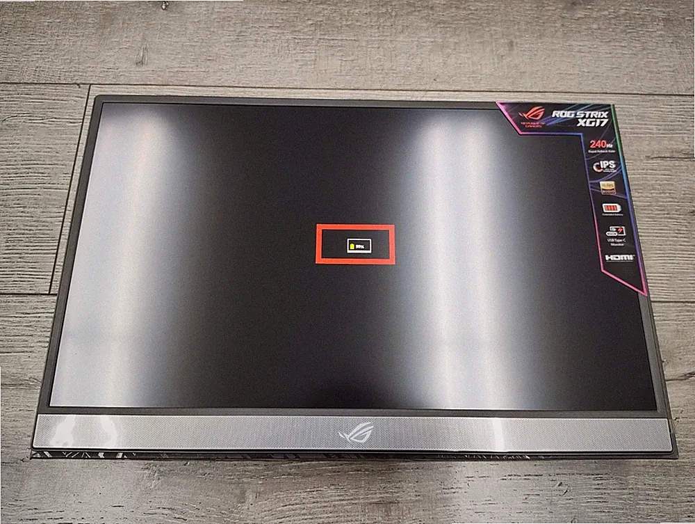 ASUS ROG Strix 17.3" 1080P Portable Gaming Monitor (XG17AHPE) 240hz W/Battery
