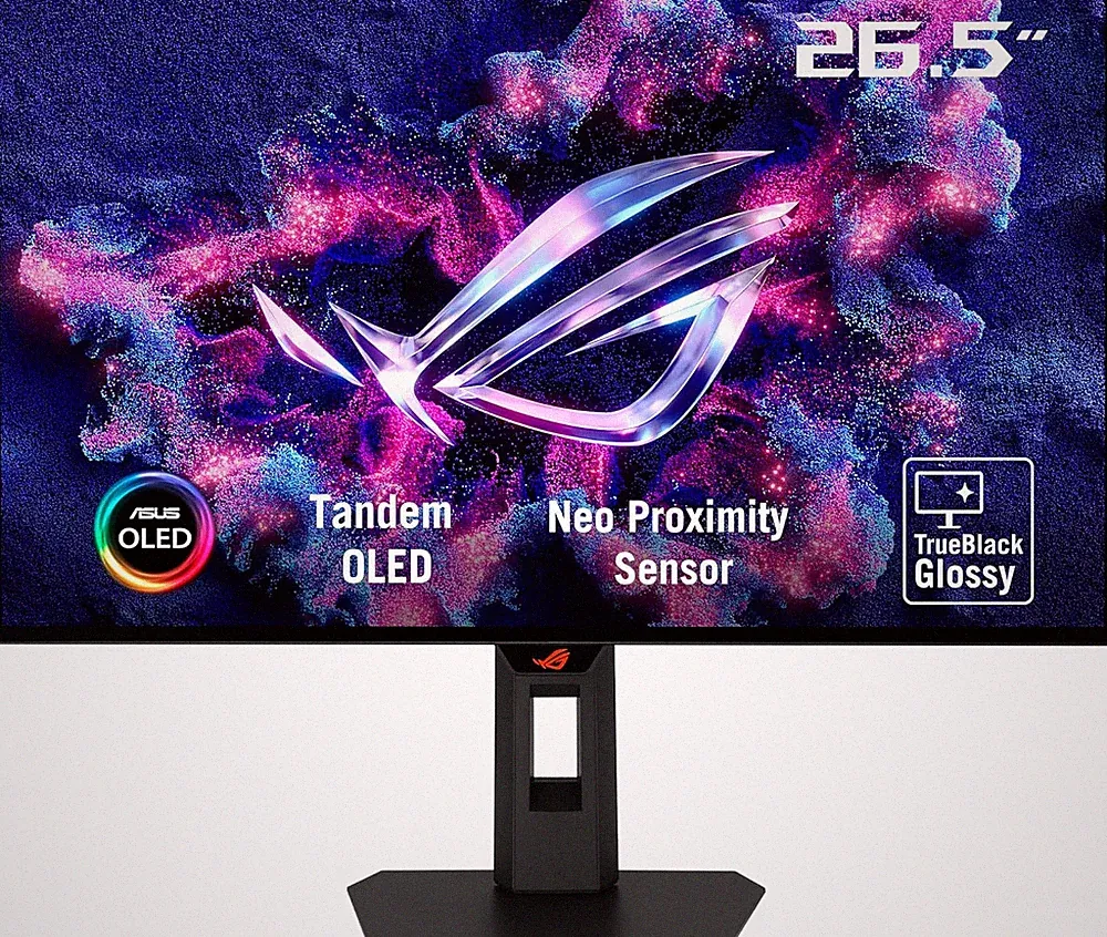 ASUS Rog Strix 27" 1440P Gaming Monitor (XG27AQWMG), QHD, Trueblack Glossy Tande