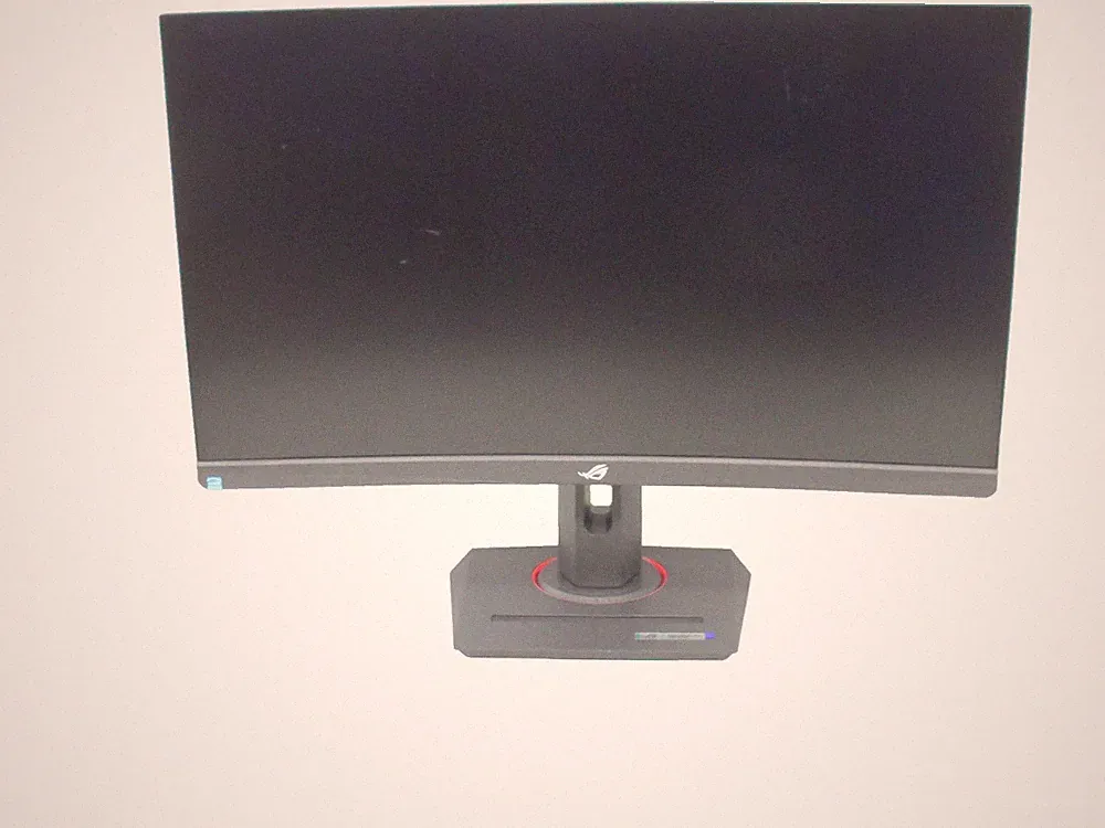 ASUS ROG Strix 27” 1440P HDR400 USB-C Curved Gaming Monitor (XG27WCS) READ