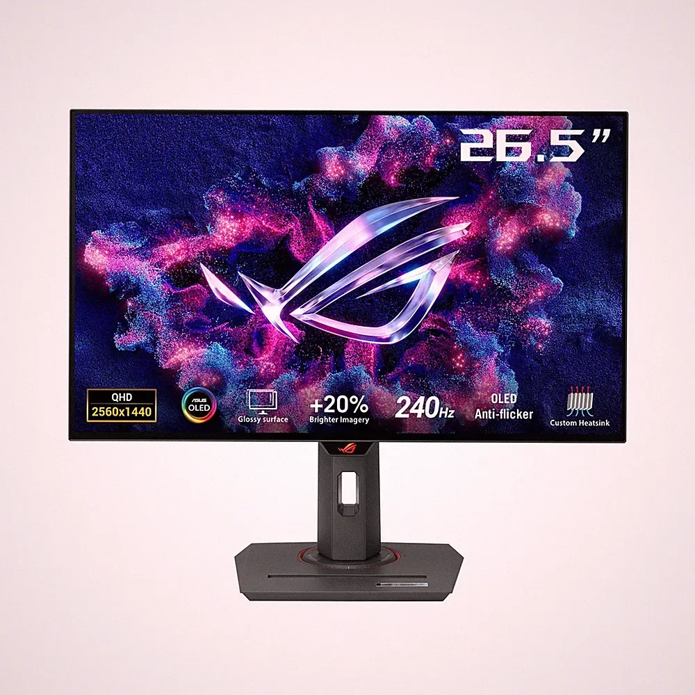 ASUS ROG Strix 27 1440P OLED Gaming Monitor 240Hz 0.03ms XG27AQDMG G-SYNC DCI-P3