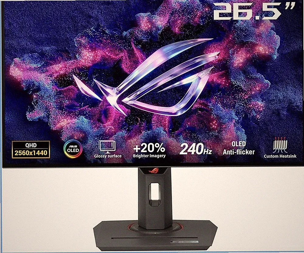 ASUS ROG Strix 27? 1440P OLED Gaming Monitor (XG27AQDMG) - QHD, Glossy 240Hz