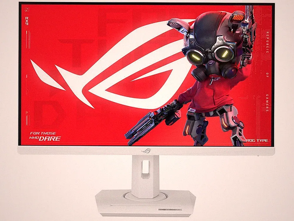 ASUS ROG Strix 27" 1440P USB-C HDR Gaming Monitor (XG27ACG-W) - White, QHD, 180H