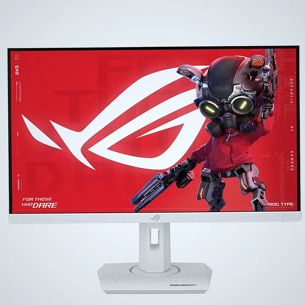 ASUS ROG Strix 27” 1440P USBC HDR Gaming Monitor XG27ACGW White, QHD, 180Hz,...
