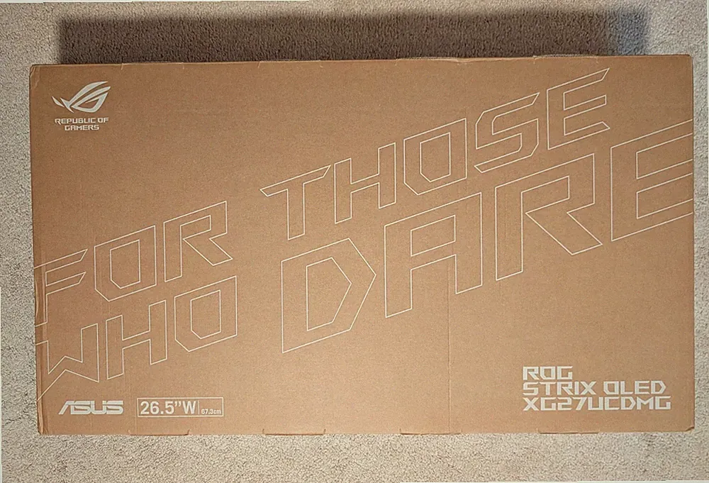 ASUS ROG Strix 27" 4K OLED 240Hz 0.03ms HDR Gaming Monitor | Black | New/Sealed