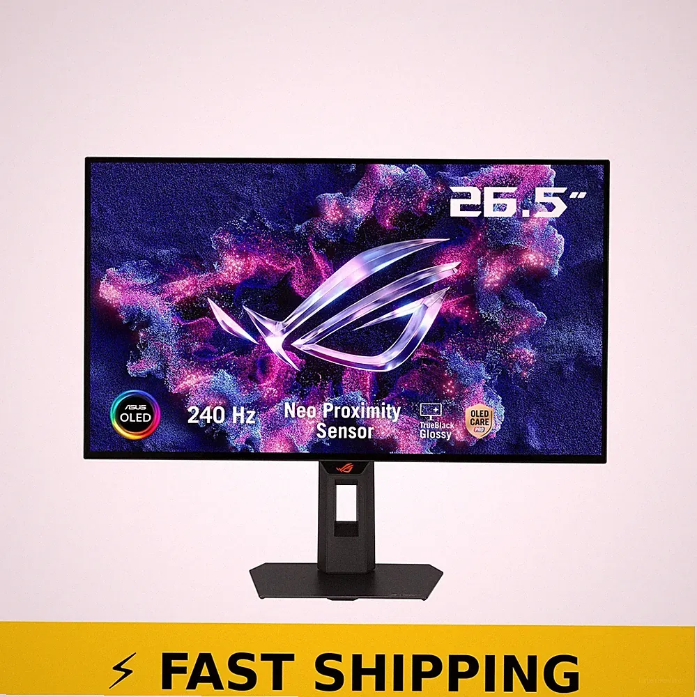 ASUS ROG Strix 27” OLED Gaming Monitor - 1440p, 240Hz, TrueBlack