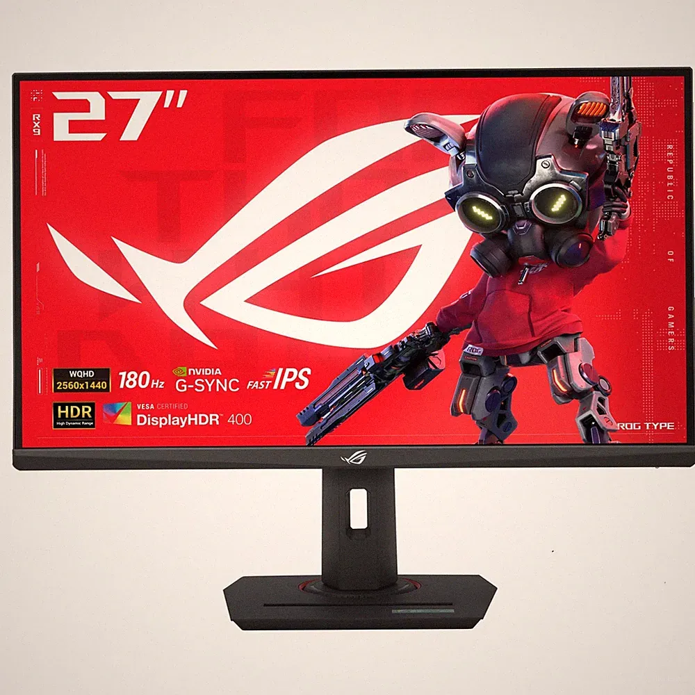 ASUS ROG Strix 27” QHD (2560x1440) HDR400 USB-C Gaming Monitor BLACK