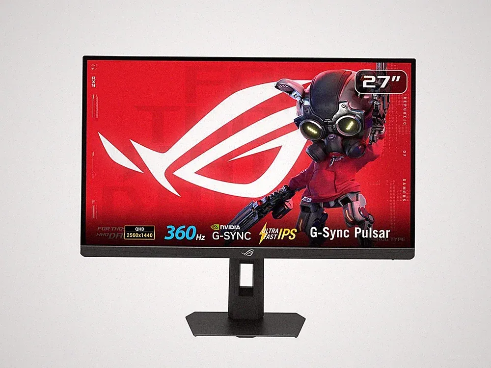 ASUS ROG STRIX 27" QHD 2K 1440P 360Hz DUAL MODE to 25" Full HD IPS AMD FreeSync