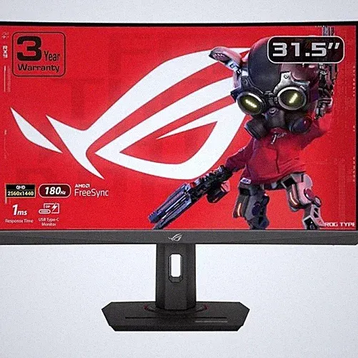Asus ROG Strix 32" Class WQHD Curved Screen Gaming LCD Monitor - 16:9