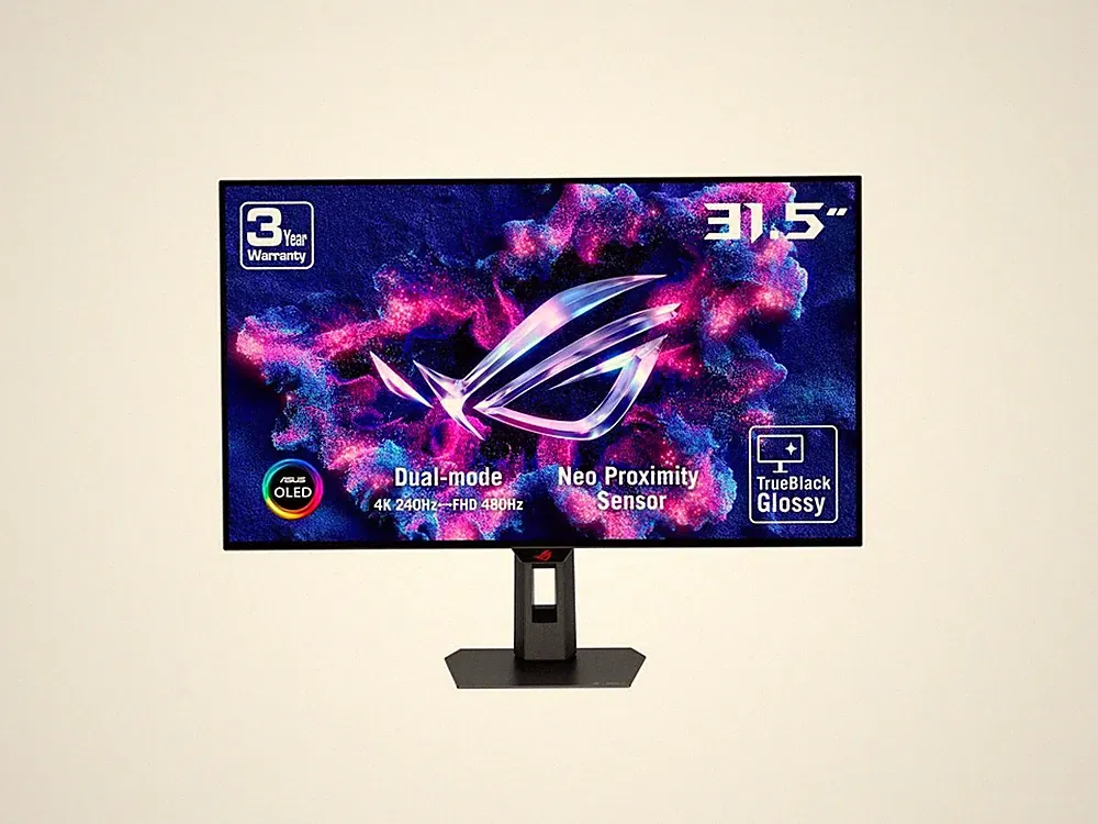 ASUS ROG Strix 32" Dual Mode UHD 4K 240Hz FHD 480Hz with AMD FreeSync Premium Pr
