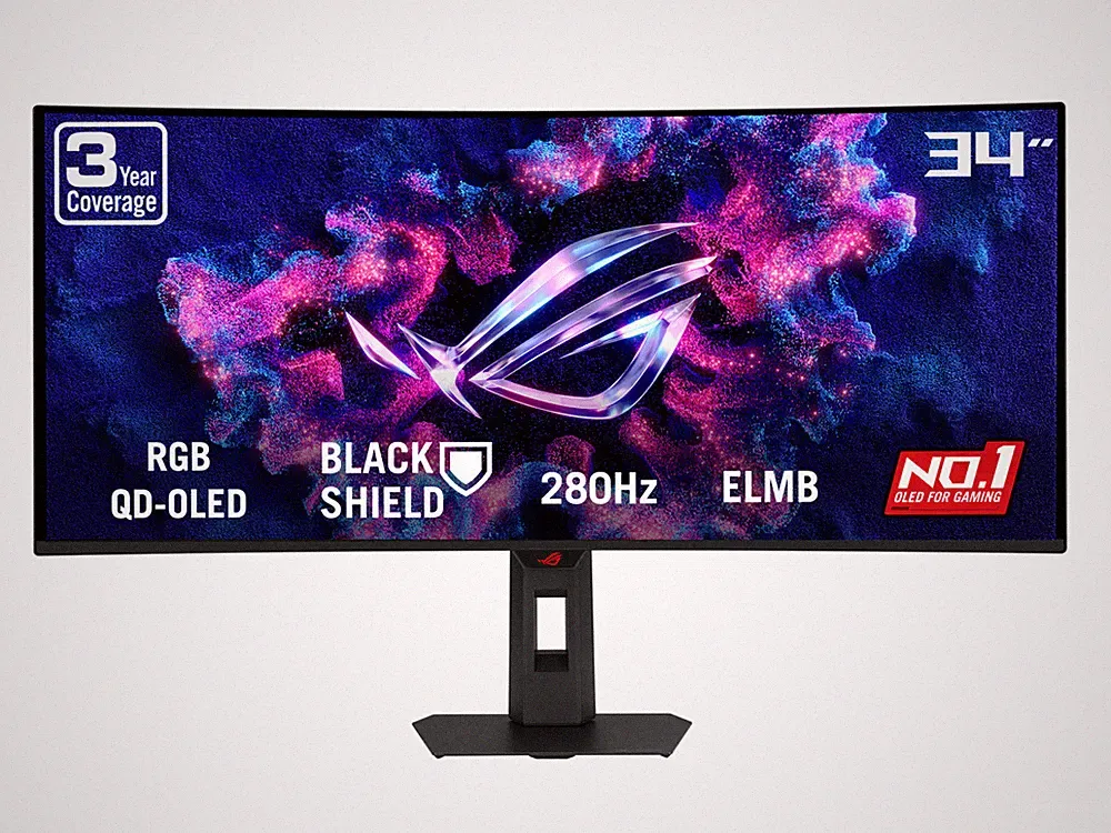 ASUS ROG Strix 34 inch UltraWide QHD 2K 1440P 280Hz G-Sync Compatible HDR500