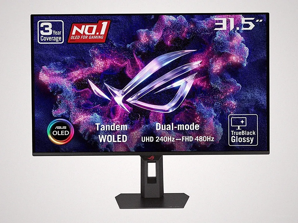 ASUS ROG Strix OLED 32" 4K TrueBlack Glossy Tandem WOLED Gaming Monitor (XG32UQW