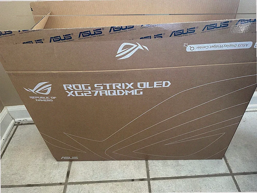 ASUS ROG Strix OLED XG27AQDMG 26.5in QHD 240Hz 0.03ms HDR Monitor (1440p)